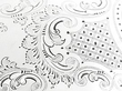 Silver Breakfast Dish with Revolving Lid Detail 
