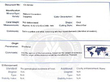 Sapphire and Diamond Ring in White Gold certificate 