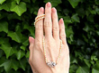  Cultured Pearl Necklace with Clasp Outside