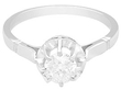 1920s Platinum Solitaire Ring French