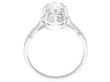 1920s Platinum Solitaire Ring 