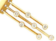Diamond Drop Pendant Gold