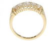 Antique Five Stone Ring with diamonds