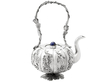 antique silver teapot 