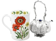 1920s antique silver teapot 