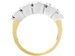 Five Stone Bezel Set Diamond Ring