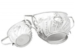 Antique Victorian Silver Cream Jug and Sugar Bowl