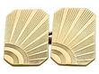 vintage gold cufflinks