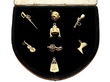 Antique Gold Bracelet Charms