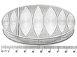 Silver Table Snuff Box Size 