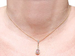 Antique Diamond Pendant Necklace