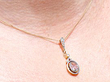 Antique Diamond Pendant Necklace