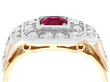 Antique Ruby and Diamond Ring
