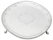 Victorian silver salver 