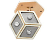 antique rose gold cufflinks