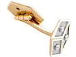antique rose gold cufflinks