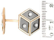 antique rose gold cufflinks