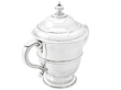 antique silver cup and cover