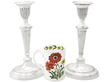 antique Spanish candlesticks