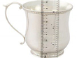 American Silver Christening Mug size