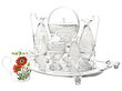 cut glass cruet set antique