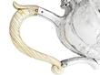 English silver tea set