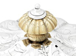 Antique English silver tea set