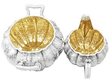 English silver tea set