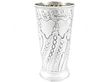 silver embossed vase