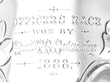 silver embossed vase detail
