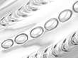 silver embossed vase detail