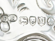 silver embossed vase hallmarks