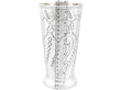 silver embossed vase size