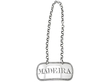 Sterling Silver Decanter Label