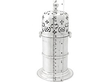 Large Silver Sugar Caster size 