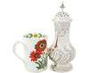 Edwardian Sterling Silver Sugar Caster for Sale