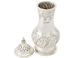 Edwardian Sterling Silver Sugar Caster open