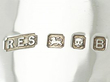 Silver Christening Set by R E Stone hallmarks