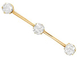 Antique Diamond Bar Brooch