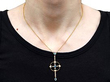 Aquamarine and Pearl Necklace Antique Wearing