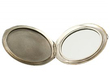 Antique Compact Mirror open