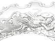 Antique Chinese Silver Basket 