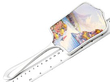enamel hand mirror