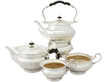 Queen Anne silver tea set