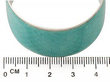 Antique Silver and Enamel Napkin Ring size