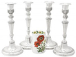 Antique Spanish Candlesticks 1800s
