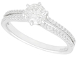 0.76 Carat Diamond Ring