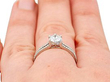 Wearing 0.76 Carat Diamond Ring