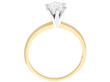 Solitaire Engagement Ring in Yellow Gold