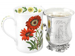 Sterling Silver Mug with Farming Scenes